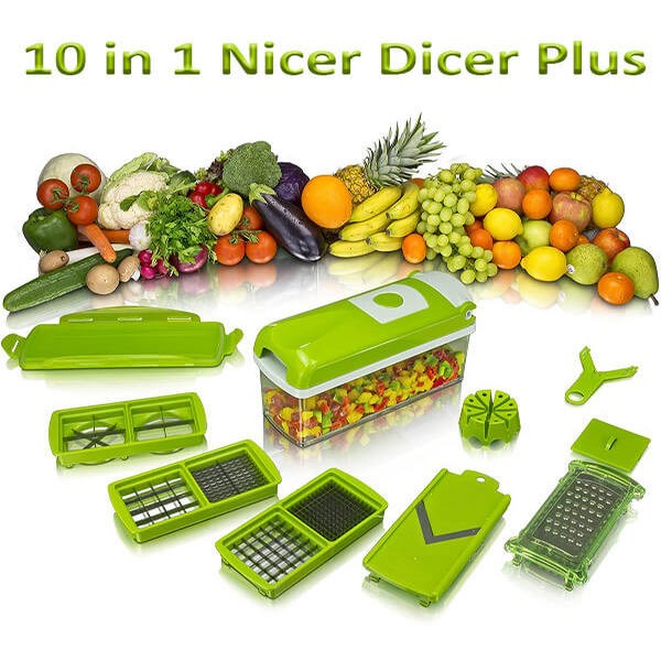 10 in 1 Nicer Dicer Plus
