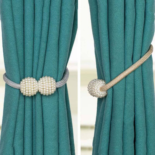 Magnetic Ball Curtain Holder