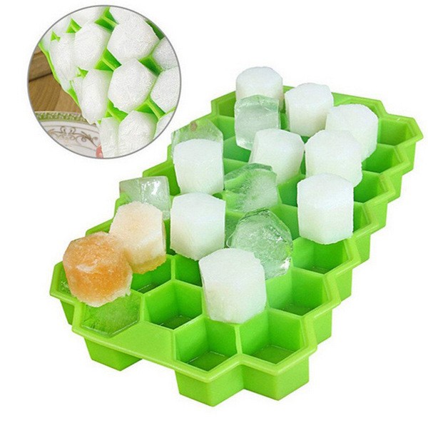 Silicone Honeycomb Ice Tray Without Lid