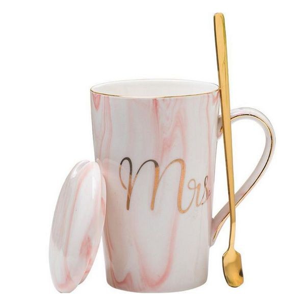 Couple Coffee Mug Pair With Spoon Gift Packing