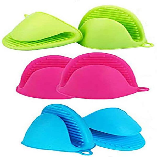 2Pc Silicone Heat Resistant Pot Holder