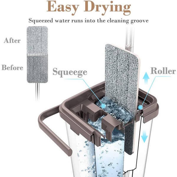 Automatic Cleaning Mop Hand Free