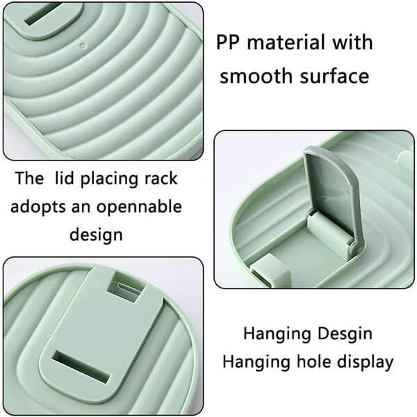 Heat-resistant Pot Lid Spoon Holder