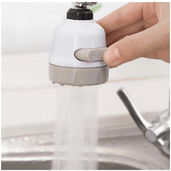 360°Rotatable 3 Modes Adjustment ABS Water Saving Tap Filter