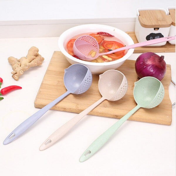 2 in 1 Colander Soup Vegetable Strainer