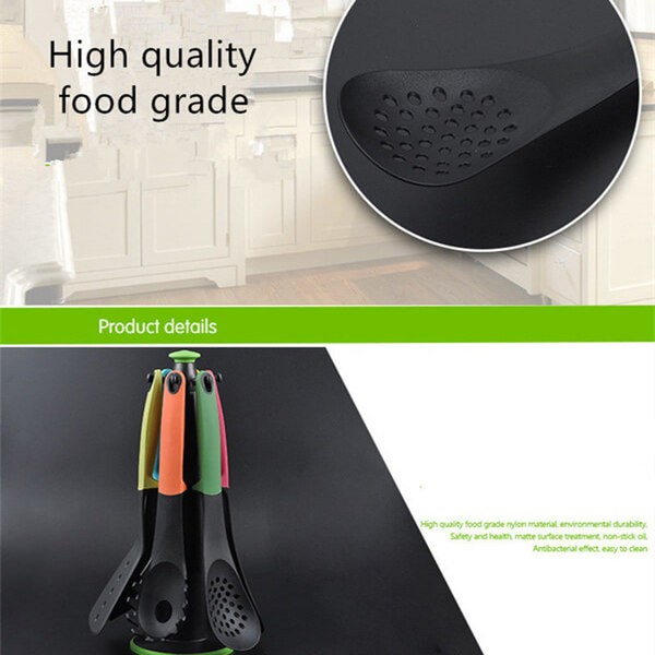 6 PCS Kitchen Nylon Kitchenware Set Cooking Utensils
