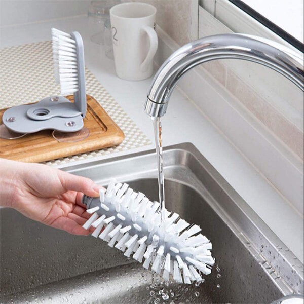 Water Bottle Cleaning Brush Glass Cup Washer