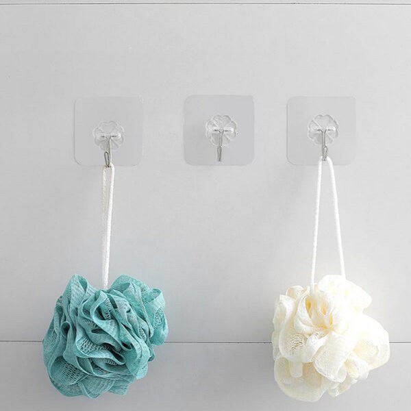 Adhesive Heavy Duty Wall Hooks Pack of 3