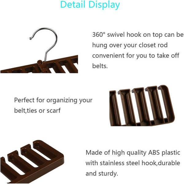 Tie Belt Organizer Wardrobe