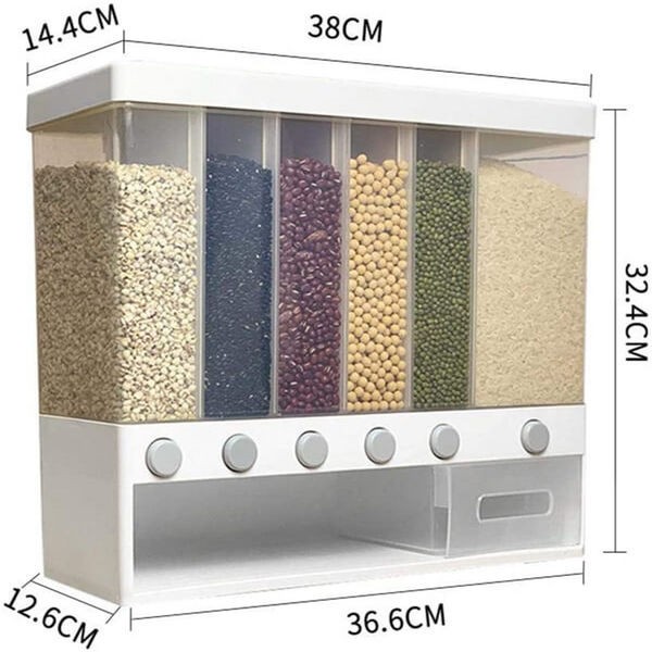 10KG Wall Mounted Rice Dispenser