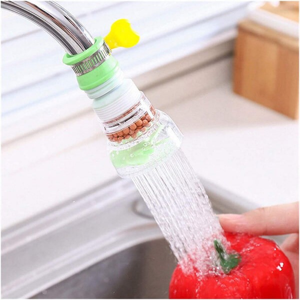 360° Rotating Faucet Booster Shower Head Filter