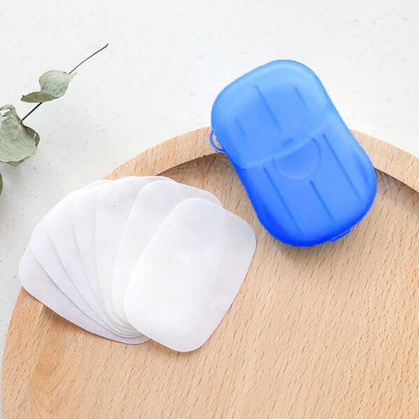 Disposable Mini Soap Paper Pack of 2