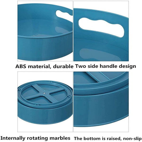 360° Rotatable Multifunctional Storage Tray