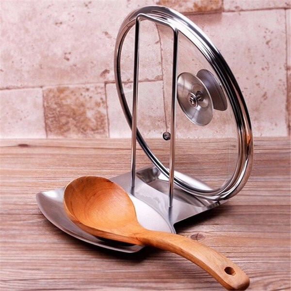 Stainless Steel Lid and Spoon Rest