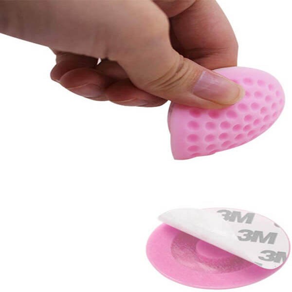 Rubber Door Knob Wall Protectors Pack of 2