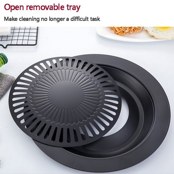 Non-Stick Smokeless Indoor BBQ Grill
