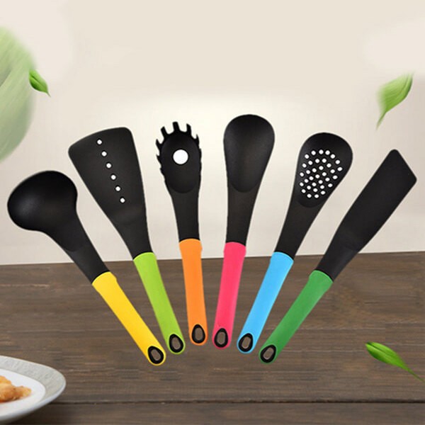 6 PCS Kitchen Nylon Kitchenware Set Cooking Utensils