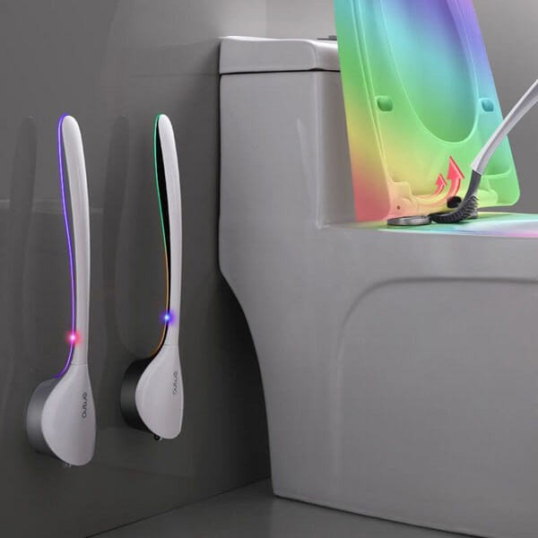 Silicone Toilet Brush with Holder