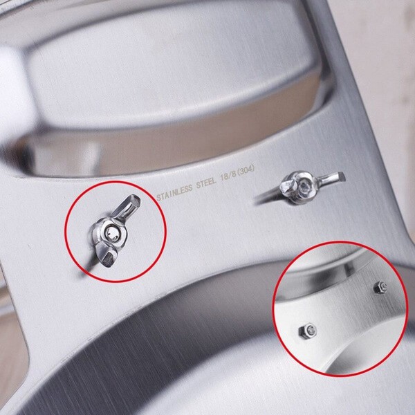Stainless Steel Lid and Spoon Rest