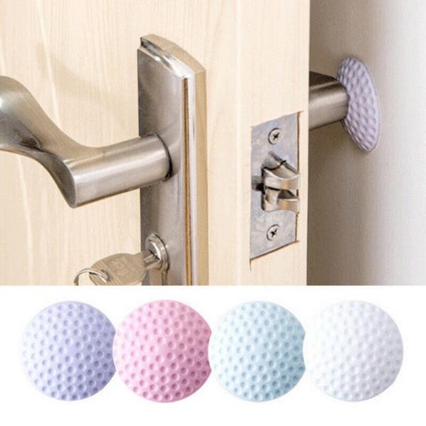 Rubber Door Knob Wall Protectors Pack of 2