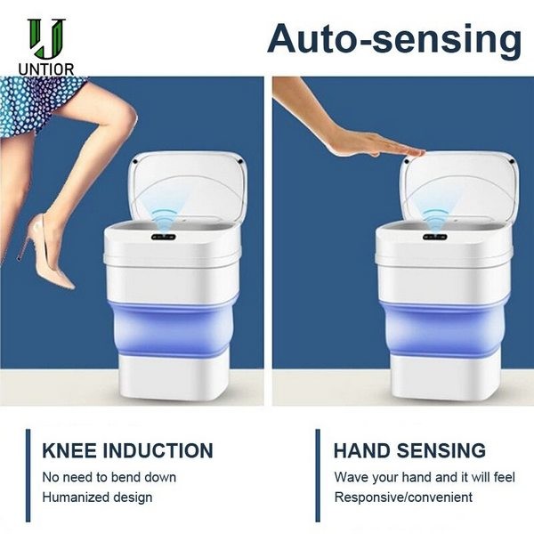 Intelligent Trash Can Automatic Sensor Dustbin