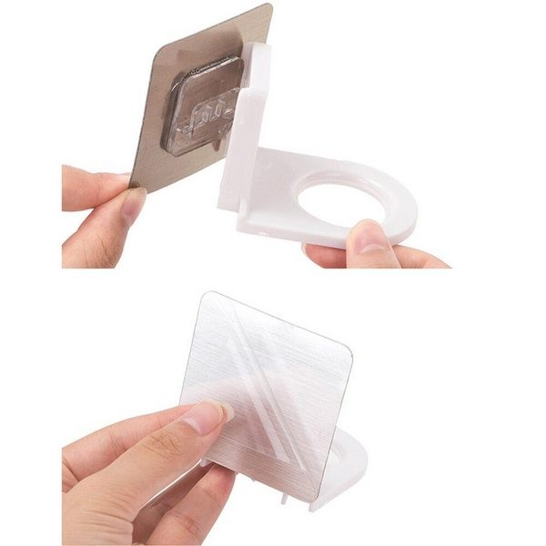 Shampoo & Sanitizer Adhesive Sticky Holder