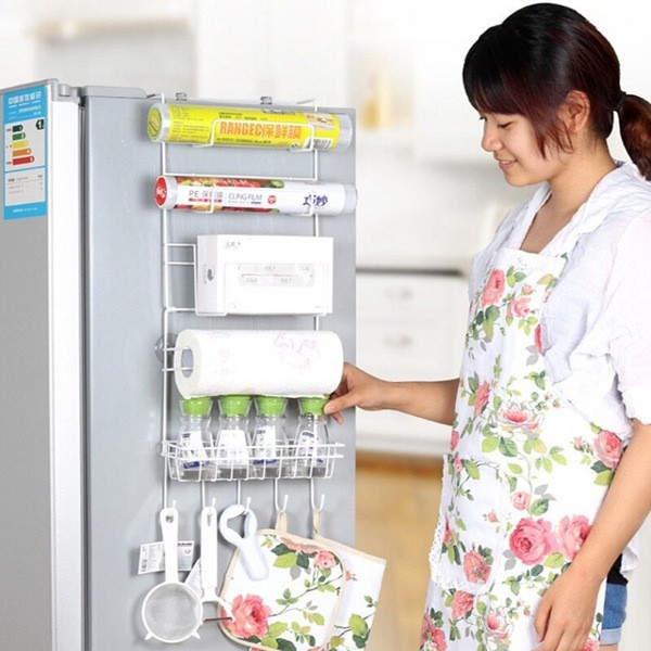 Refrigerator Suction Rack Organizer