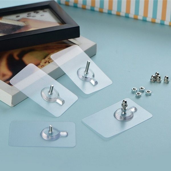 Nails Wall Poster Seamless Wall Hook Pack of 2