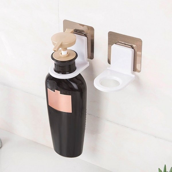 Shampoo & Sanitizer Adhesive Sticky Holder