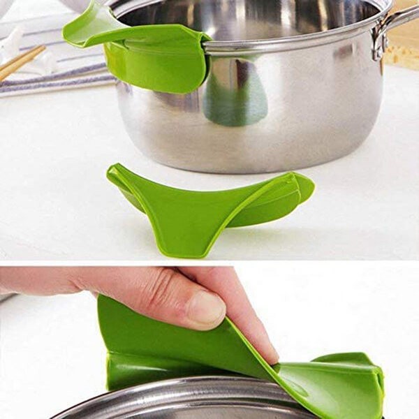 Silicone Clip-on Strainer Colander