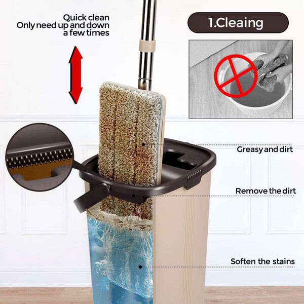 Automatic Cleaning Mop Hand Free