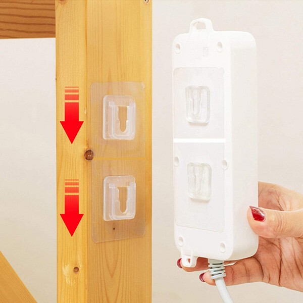 DoubleSided Adhesive Wall Hooks