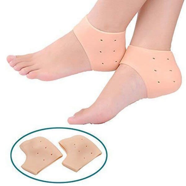 Heel Sleeves Spur Pain Relief and Cracked (Pair)