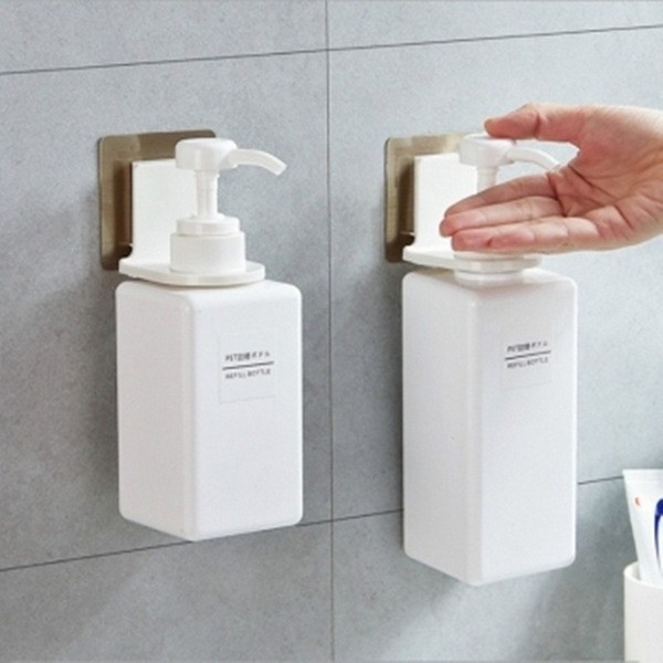 Shampoo & Sanitizer Adhesive Sticky Holder