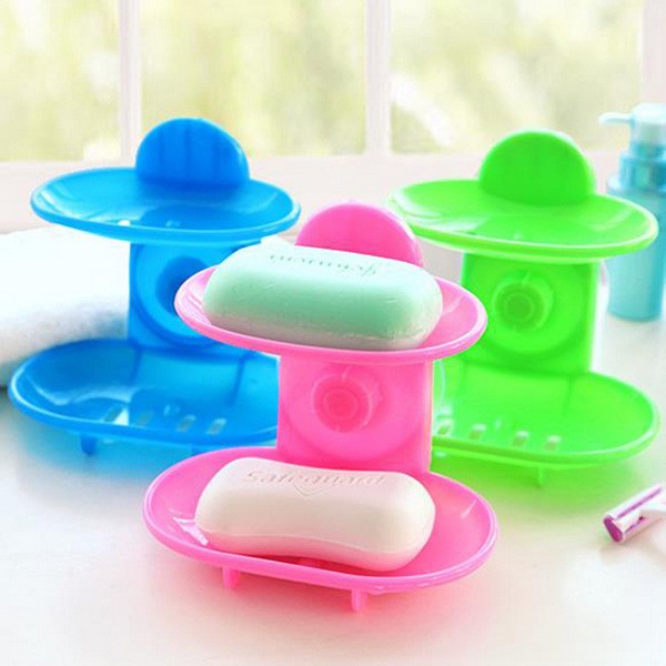 Double Layer Soap Dish Holder