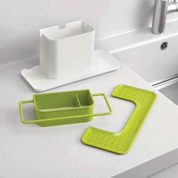 Kitchen Sink Drying Rack Sponge Holder