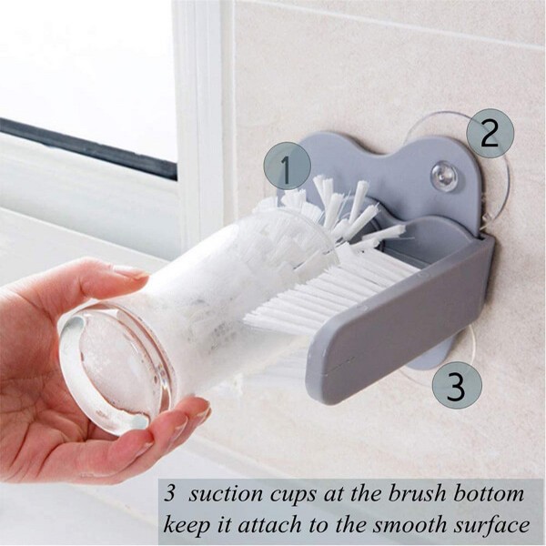 Water Bottle Cleaning Brush Glass Cup Washer