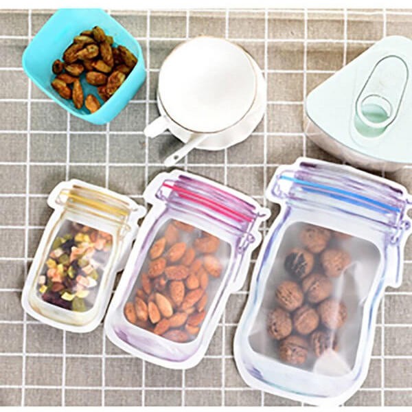 Pack of 3 Reusable Food Storage Bags