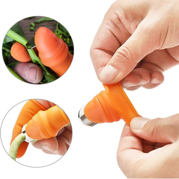 Finger Protector Silicone Thumb Knife