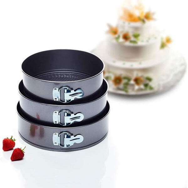 Pack of 3 Nonstick Cake Baking Pan