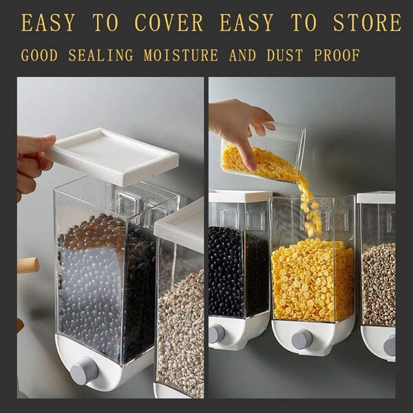 Wall Mounted Single Cereal Dispenser 1.5Kg