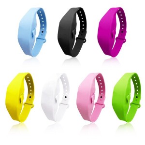 Silicone Bracelet Hand Sanitizer Dispenser Pumps Wristband