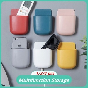 Wall Mounted Remote Control Mobile Phone Charging Holder