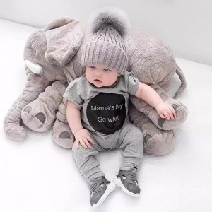 Elephant Toy Baby Sleeping Back Cushion