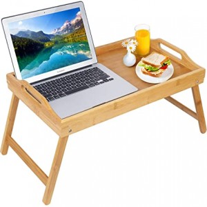 Bed Table Tray Laptop Desk Laptop Table Folding Lap Tray Breakfast Table Notebook Computer Desk Kitchen Serving Platter Tray