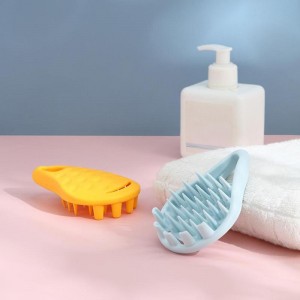 Silicone Shampoo Massage Brush Clean Scalp