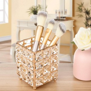 Makeup Brush Holder Candle Holder Brushes Cup Eyebrow Pencil Holder