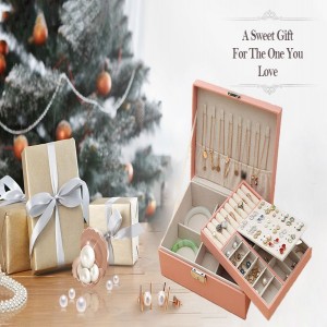 Multi-Function Travel Jewelry Box Necklace Earring Ring Gift Box Storage
