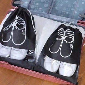 Travel Portable Waterproof & Dustproof Shoe Storage Bag Organize