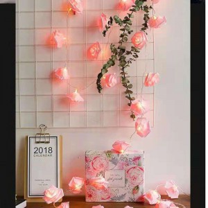 Battery/USB Rose Flower LED String Lights Wedding Decoration Fairy lights